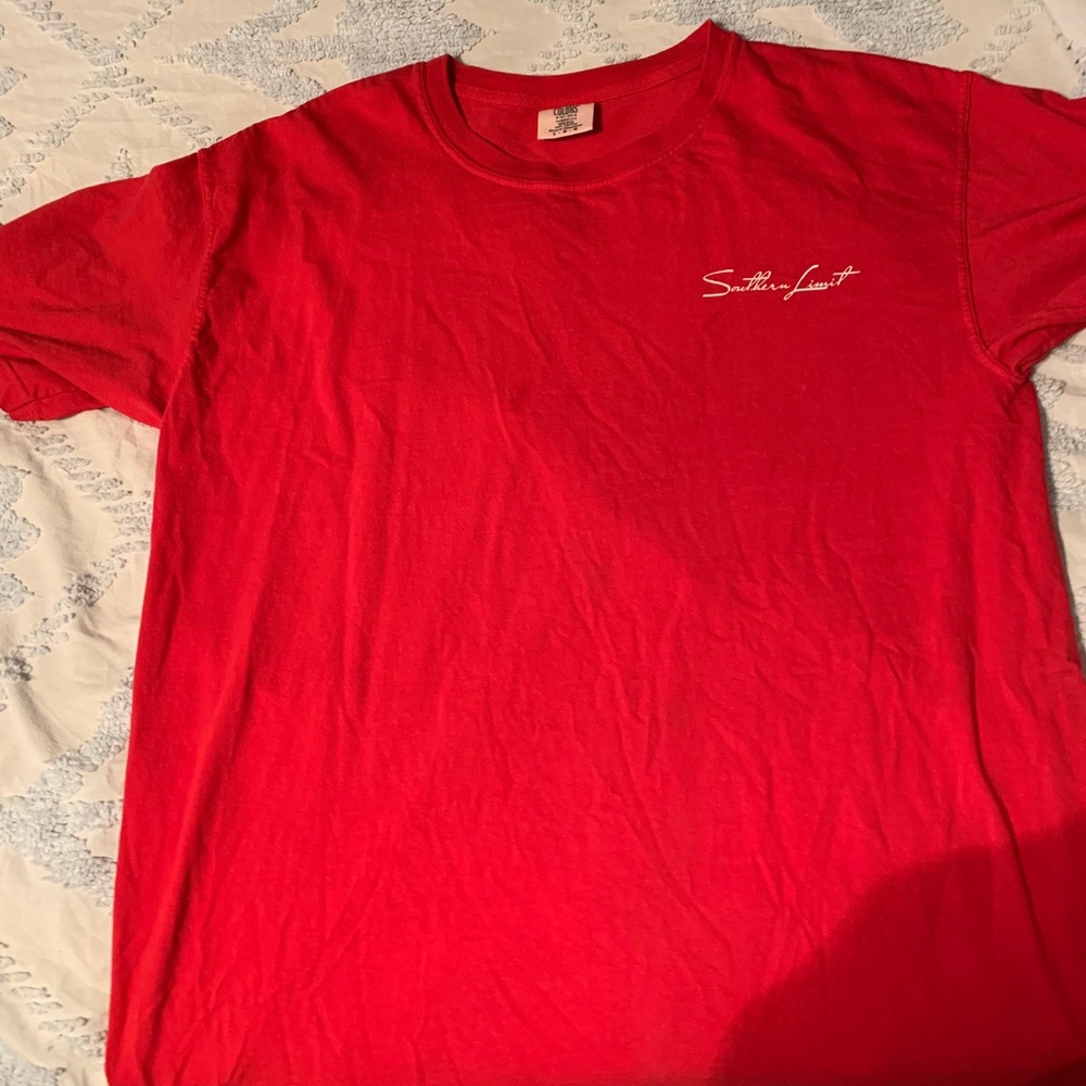 Rustic baseball shirt